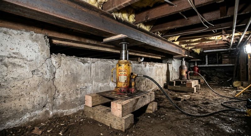 Foundation Jacking detail